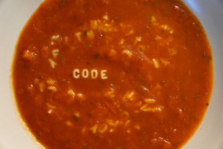LOS IDIOMS ESTÁN HASTA EN LA SOPA
