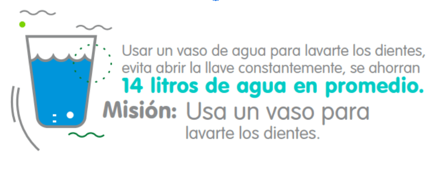 ¿QUÉ ESTÁS HACIENDO PARA CUIDAR EL AGUA?