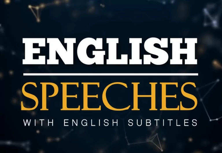 APRENDE INGLÉS CON ENGLISH SPEECHES